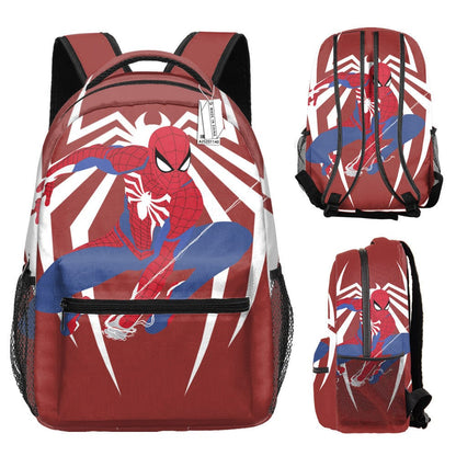 Children's Spiderman School Backpack Superhero Bag