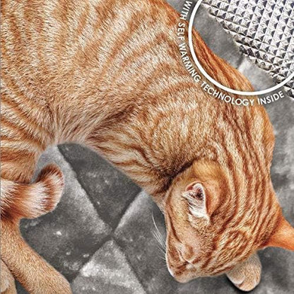 Self-Warming Cat Bed Washable Reflective Mat for Cats and Dogs