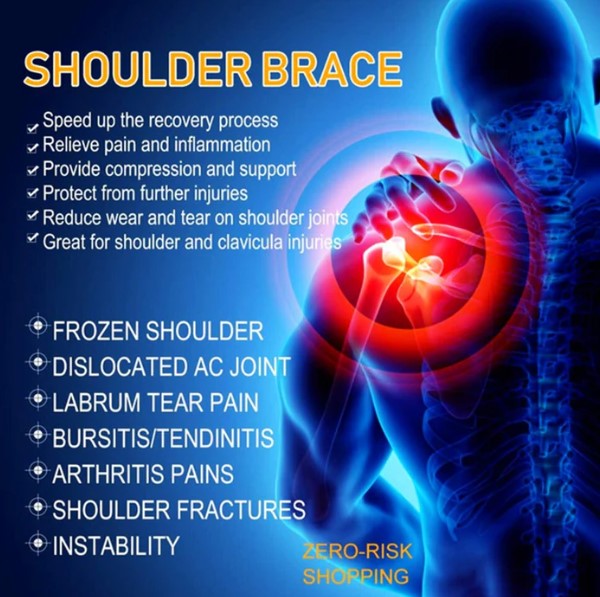 Shoulder Brace Compression Sleeve Support