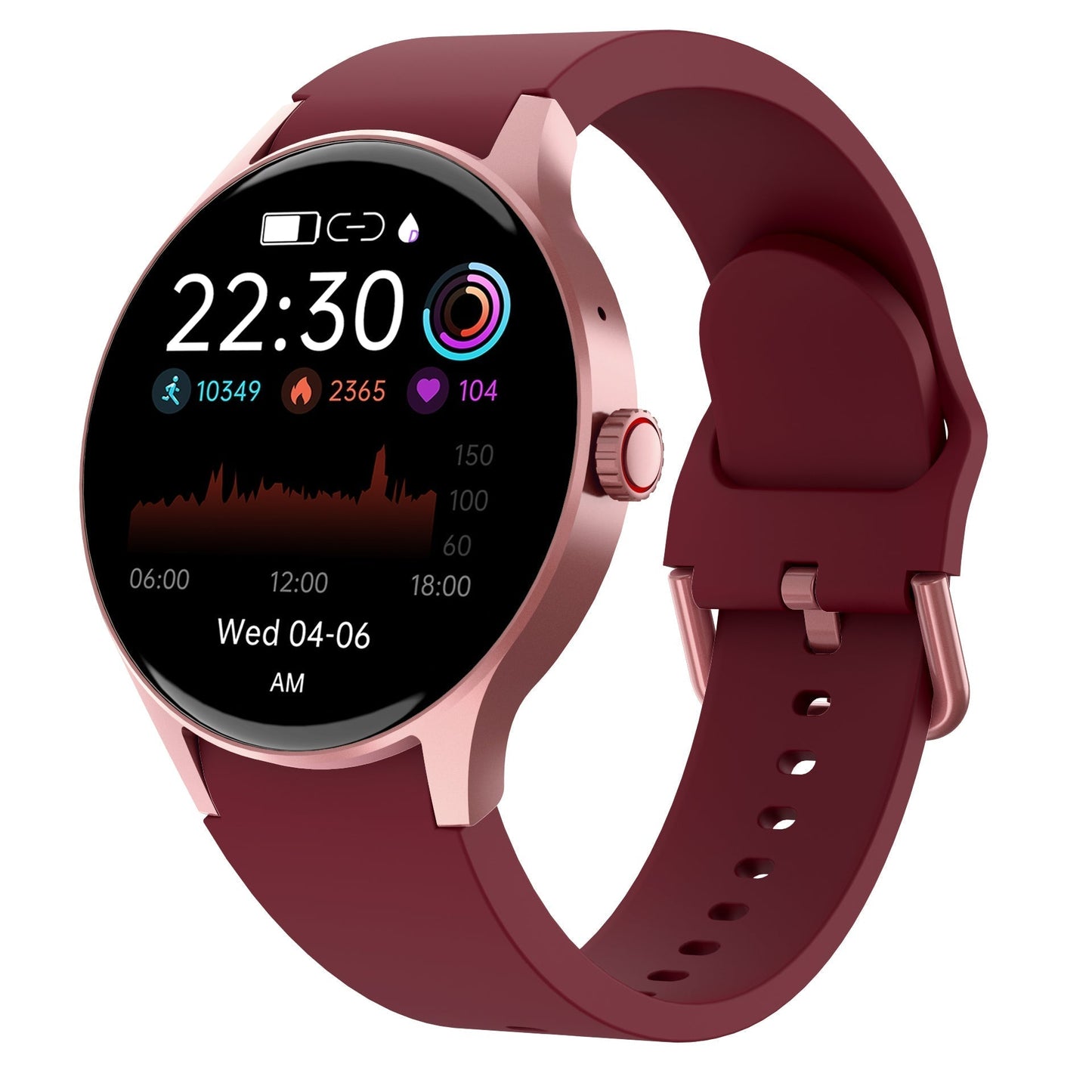 Smartwatch Blood Sugar Blood Pressure Heart Rate Monitor Fitness Tracker