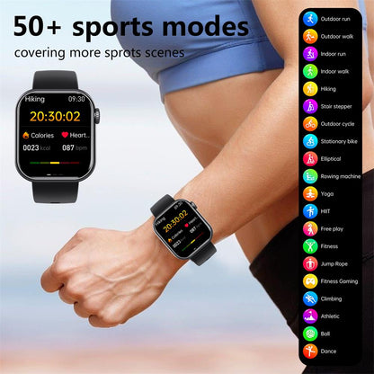 Smartwatch Blood Sugar Blood Pressure Heart Rate Sleep Monitoring