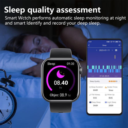 Smartwatch Blood Sugar Blood Pressure Heart Rate Sleep Monitoring