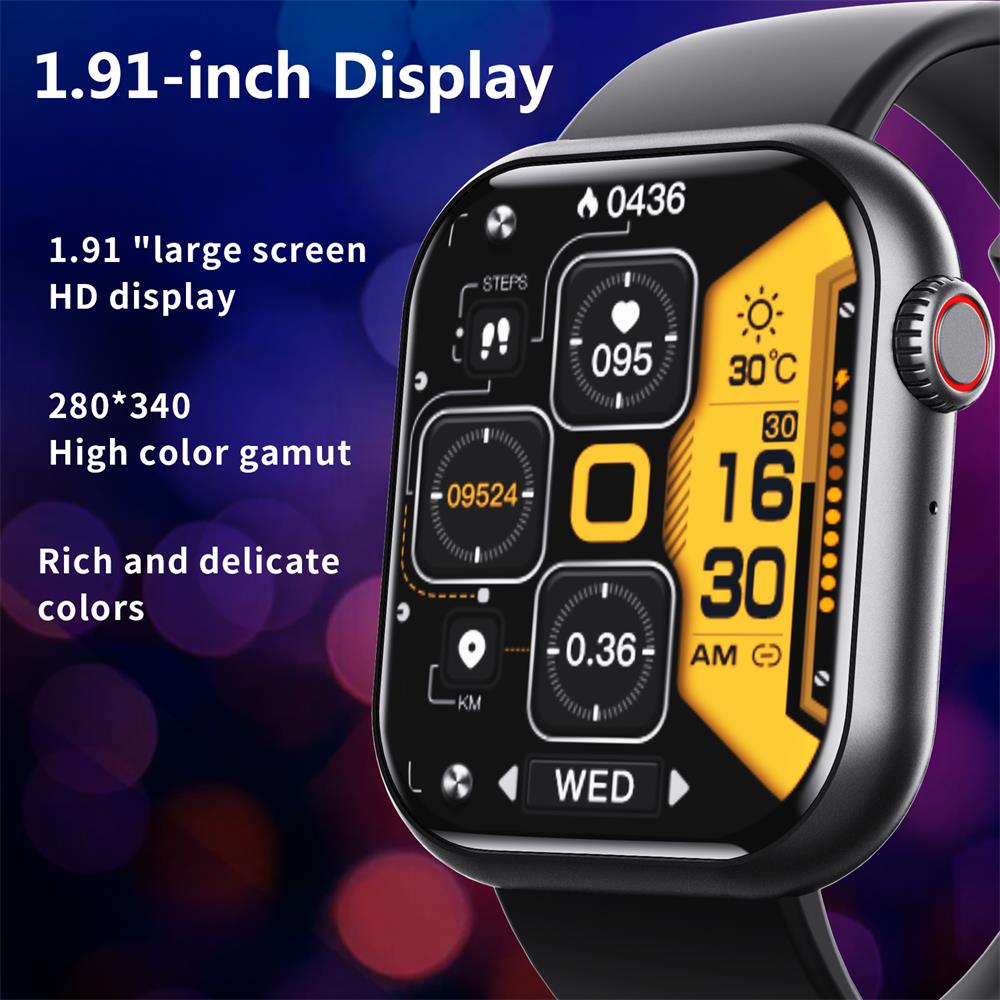 Smartwatch Blood Sugar Blood Pressure Heart Rate Sleep Monitoring
