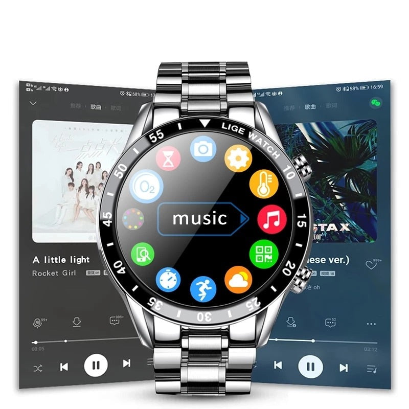 Smartwatch Multi-functional Circular Smartwatch with Features