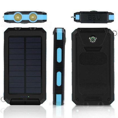 Solar Power Bank Charger Waterproof