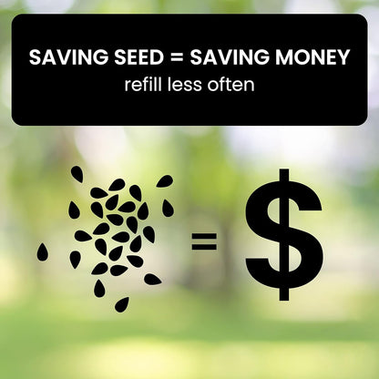 Squirrel Proof Bird Feeder Hanging Outdoor Garden Feeder