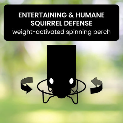 Squirrel Proof Bird Feeder Hanging Outdoor Garden Feeder