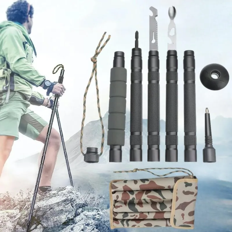 Survival Walking Stick Hiking Pole