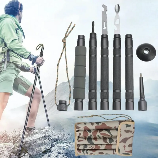 Survival Walking Stick Hiking Pole