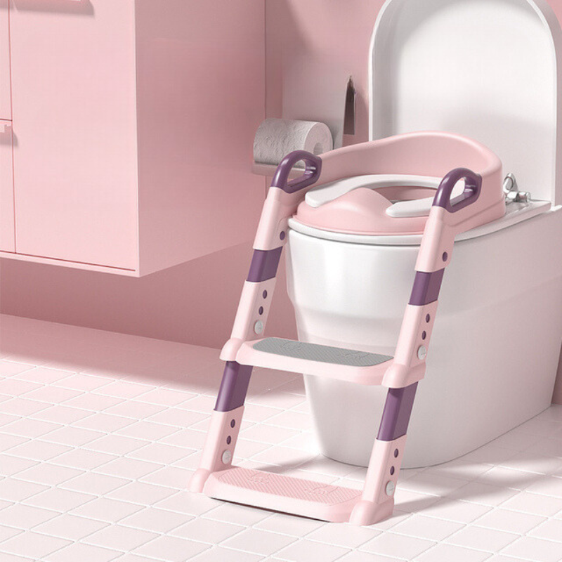 Toilet Training Seat with Ladder Step Stool