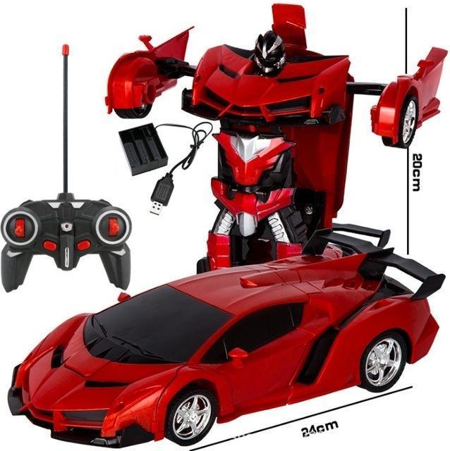 Transformer Remote Control Car 2 in 1 Vehicle Toy