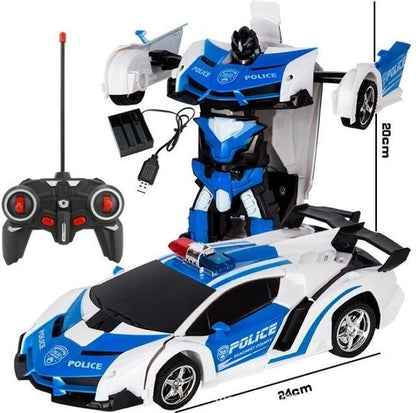 Transformer Remote Control Car 2 in 1 Vehicle Toy