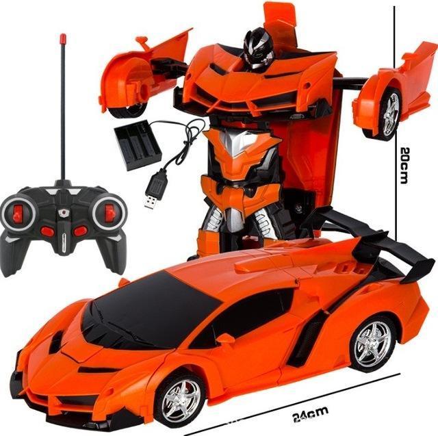 Transformer Remote Control Car 2 in 1 Vehicle Toy