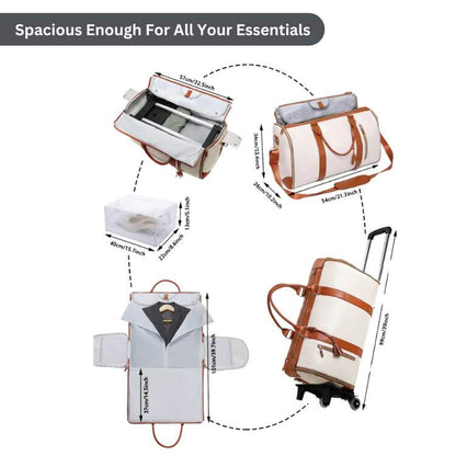 Travel Backpack Lightweight Durable Luggage for Men Women