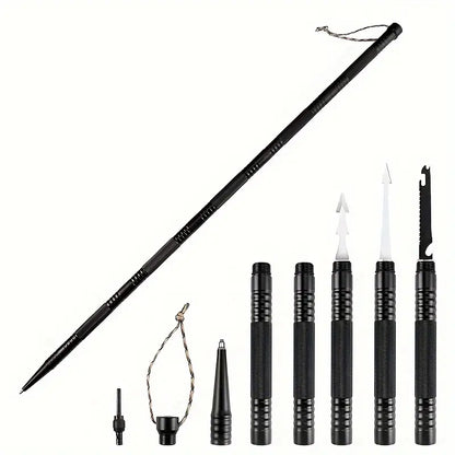 Trekking Pole Tactical Hiking Stick Multipurpose