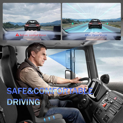 Truck Seat Cushion Memory Foam Lumbar Support