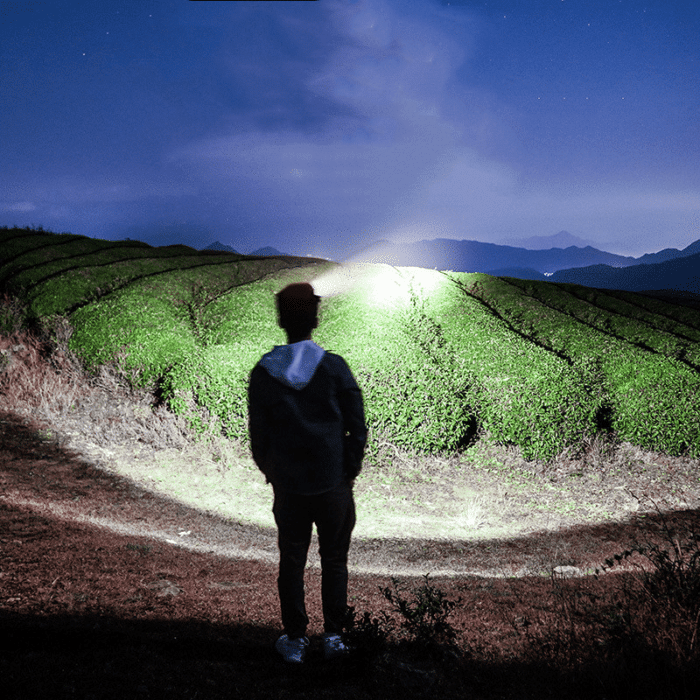 USB Rechargeable LED Headlamp Light