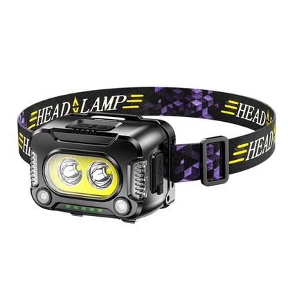 USB Rechargeable LED Headlamp Light