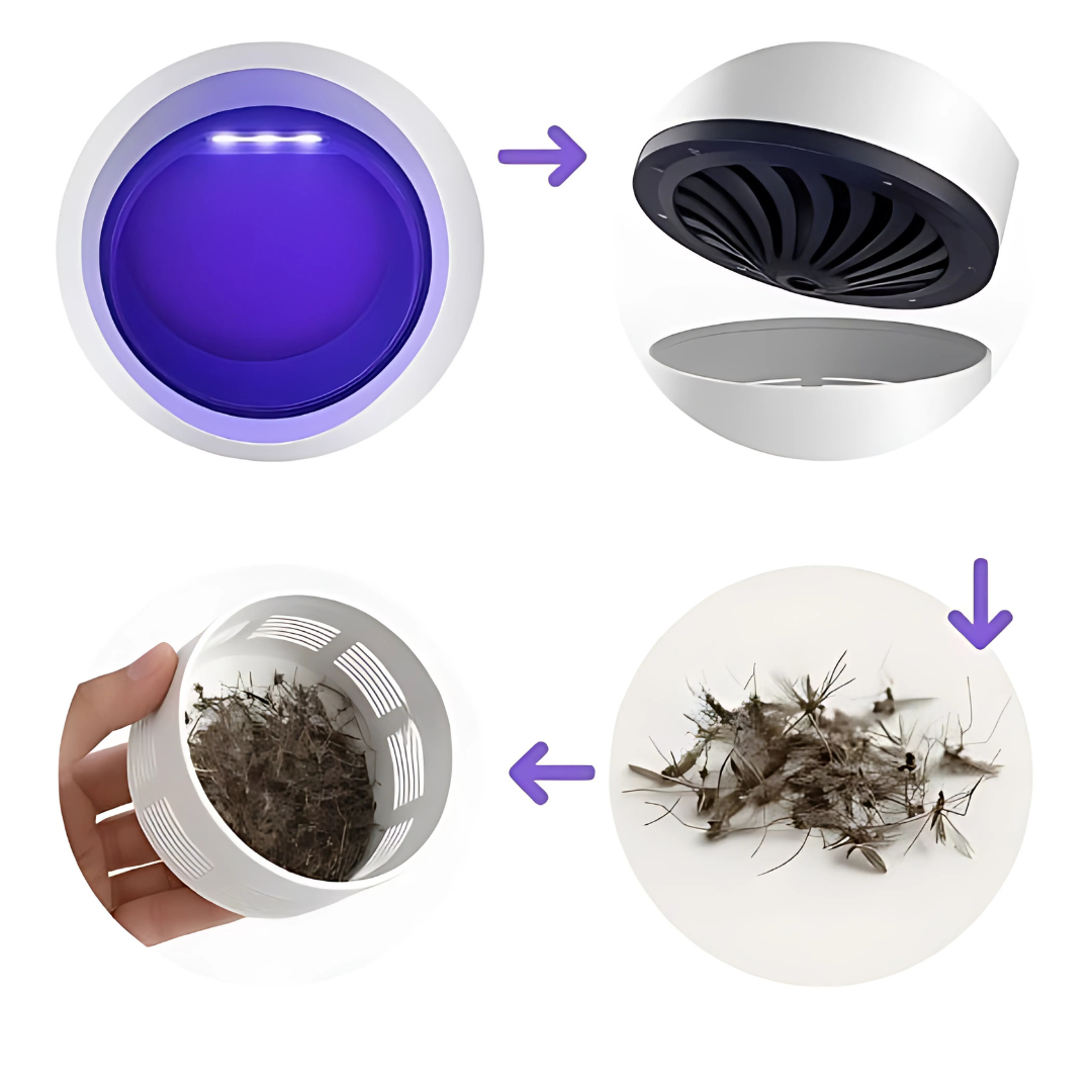 UV Light Insect Killer Lamp Electric Indoor Pest Control Device