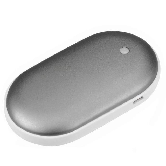 Rechargeable Hand Warmer Power Bank Portable Charger Device