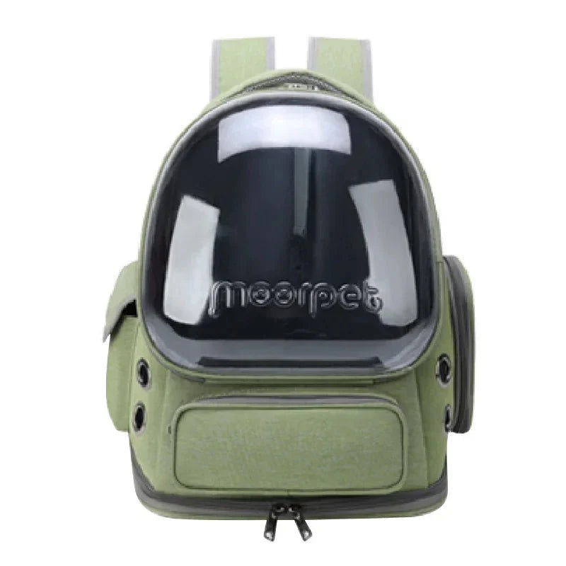 Cat Carrier Backpack Transparent Breathable Design