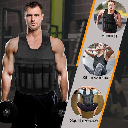 Weighted Vest for Training 5Kg 10Kg 20Kg