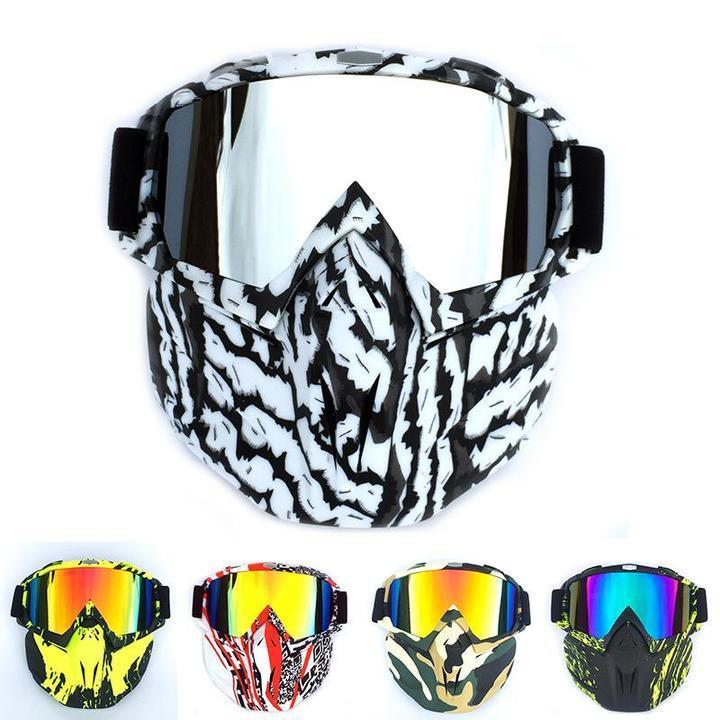 Windproof Anti-Fog Ski Goggles with Storage Box