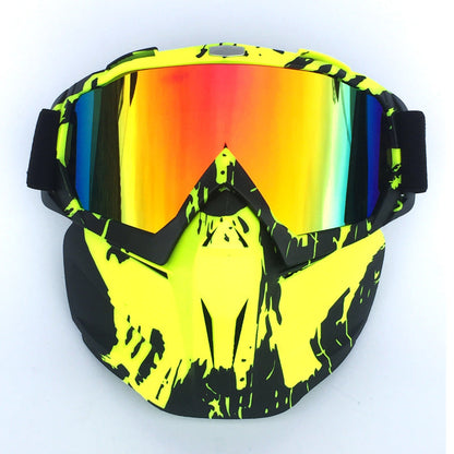 Windproof Anti-Fog Ski Goggles with Storage Box