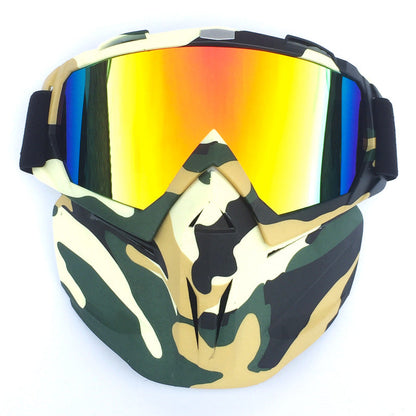 Windproof Anti-Fog Ski Goggles with Storage Box