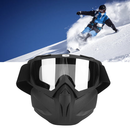Windproof Anti-Fog Ski Goggles with Storage Box