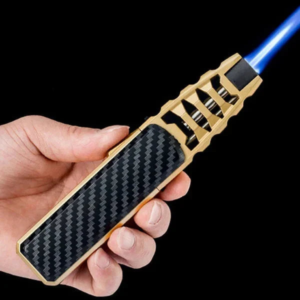 Windproof Torch Lighter Portable Butane Flame Igniter