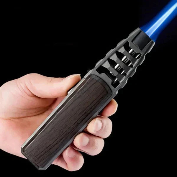 Windproof Torch Lighter Portable Butane Flame Igniter
