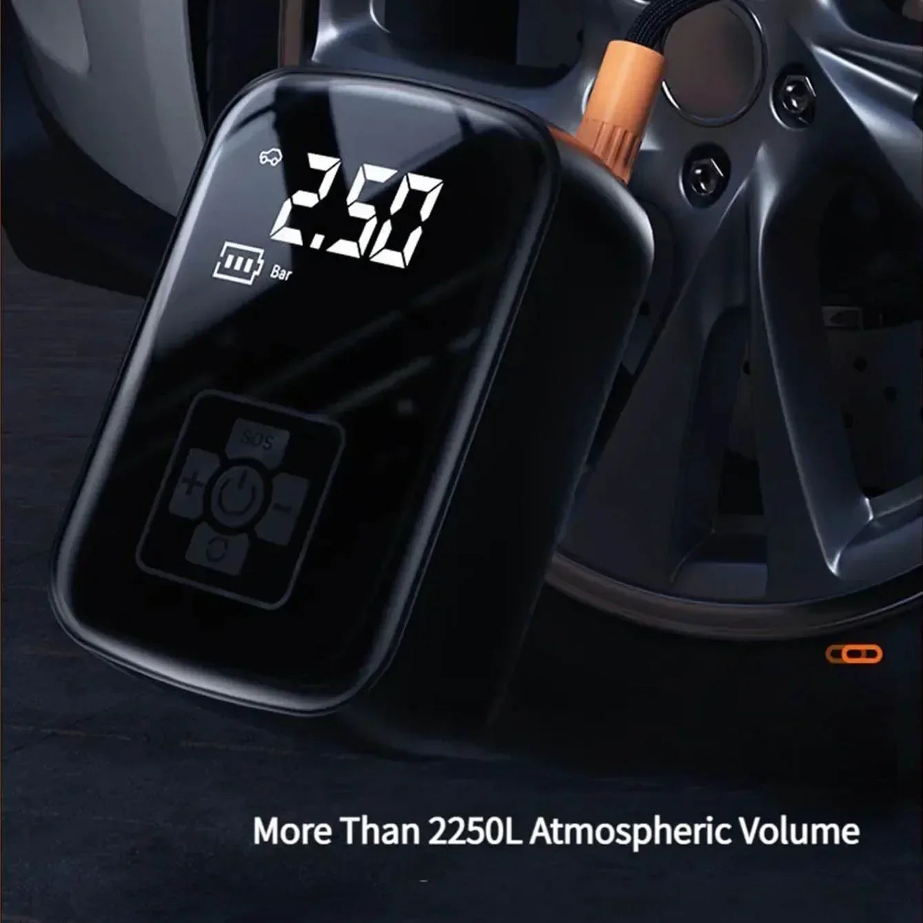 Wireless Car Air Compressor Digital Display