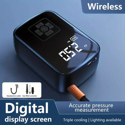 Wireless Car Air Compressor Digital Display