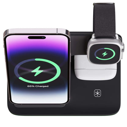 Wireless Charging Dock Station for iPhone and Apple Watch