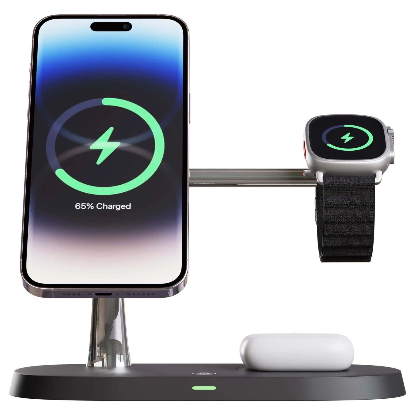 Wireless Charging Station Multiple Devices Fast Charge Pad