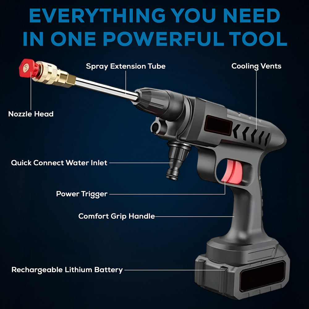 Wireless High Pressure Car Washer Machine