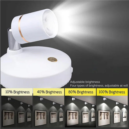 Wireless Circular LED Spotlight